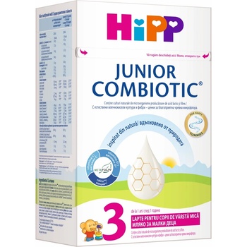 HiPP Мляко за малки деца Hipp - Combiotic 3, 500 g (2097)