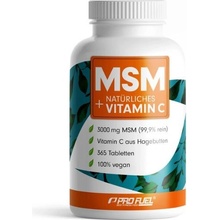 ProFuel MSM a prírodný Vitamín C na kĺby 365 tabliet