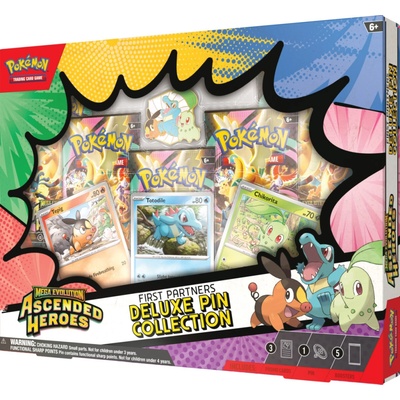 Pokémon TCG: Ascended Heroes First Partners Deluxe Pin Collection – Sleviste.cz