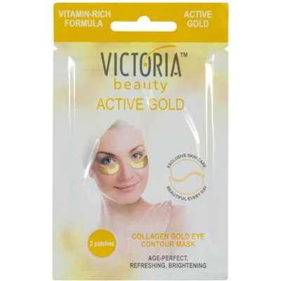 Victoria Beauty Колагенови пачове за очи с хиалурон, алое вера и витамин Е