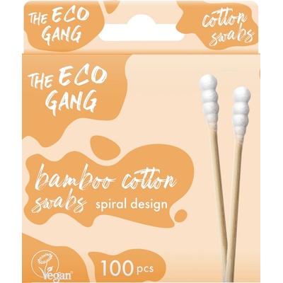 The Eco Gang Spiral Cotton Swabs 100 ks