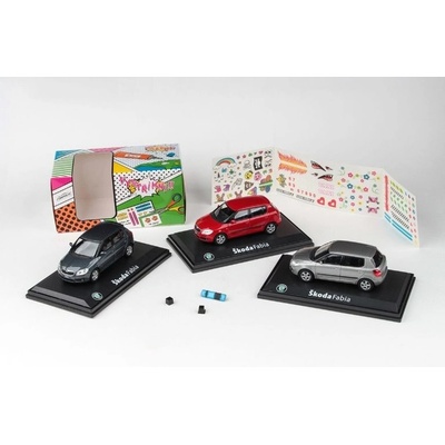 Abrex Škoda Fabia II mix Malý Návrhář 1:43