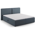 Cosmopolitan Design Синьо боксспринг легло с място за съхранение 180x200 cm Arendal - Cosmopolitan Design (COS_B180_78_F1_ARENDAL3)