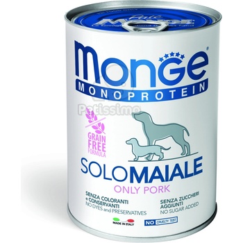Monge Monoprotein Paté pork 400 g