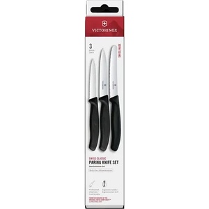 Victorinox Комплект Victorinox Swiss Classic, три ножа, черни (6.7113.34)