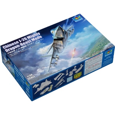 Trumpeter J-20 Mighty Dragon-Beast Mode 1:48