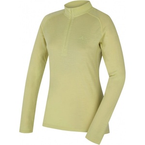 HUSKY Дамска термо блуза с цип Merow Zip L, светло зелена (hsk-HT0-0829)