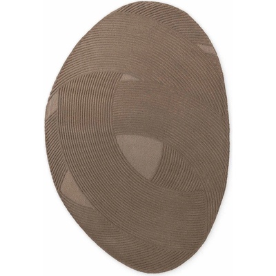 Ted Baker Кафяв вълнен килим 160x230 cm Kensington Victoria - Ted Baker (106401-160x230 Organic Shape)