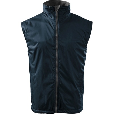 Malfini Body Warmer pánska zateplená vesta Tmavo modrá