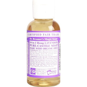 Dr. Bronner's tekuté univerzálne bio mydlo ALL-ONE Lavender 59 ml