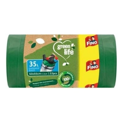 Fino Vrecia zaväzovacie Green Life Easy 35l 22 µm 22ks