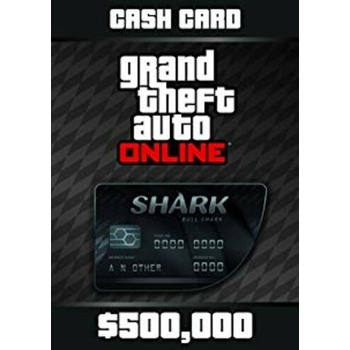 GTA 5 Online Bull Shark Cash Card 500,000$