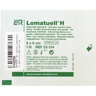 Lomatuell Tyl mastný H sterilní 5 x 5 cm 1 ks