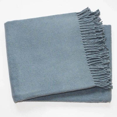 Euromant Синьо одеяло със съдържание на памук Basics, 140 x 180 cm Plain - Euromant (0101150001009AC)