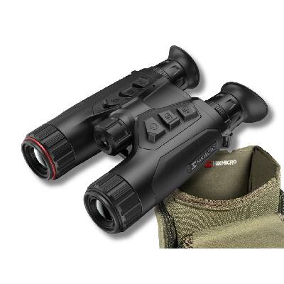 HIKMICRO HIKMICRO multispektrální binokulár HABROK 4K HE25LN s pouzdrem - Černá