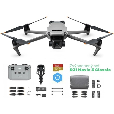 DJI Mavic 3 Classic + DJI Care 2 roky + Fly More Kit + SanDisk 64GB