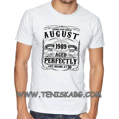 Fruit of the Loom Забавна тениска - Legends were born in