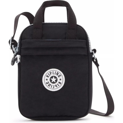 KIPLING Чанта за през рамо тип преметка 'LEVY' черно, размер One Size
