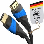 KabelDirekt - 4K HDMI cable - 15m - Developed in Germany - For any HDMI cable setup (4K@60Hz, High Speed HDMI with Ethernet, Blu-ray, PS5, Xbox Series, Switch) - 7