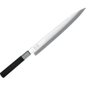 Kai 6724Y Кухненски нож за суши и сашими за дясна ръка Yanagiba Wasabi Black 24 см