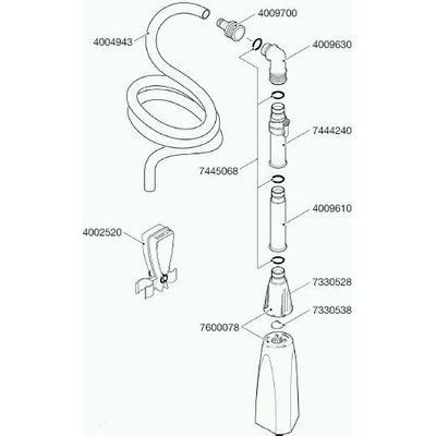 Eheim adapter pro odkalovací sadu 4002510 (7330528)