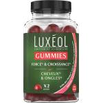 Luxéol Заздравяване на косата и стимулиране на растежа й - Luxéol формула, 60 желирани таблетки с вкус на малина (337109 NTRV)