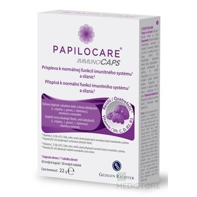 PAPILOCARE Immunocaps cps 1x30 ks ADC