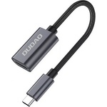 Dudao L15T адаптер за USB конектор - Type-C, OTG, ТЪМНОСИВО (GP-193547)