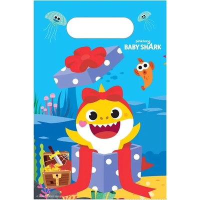 Party tašky Baby Shark 8 ks