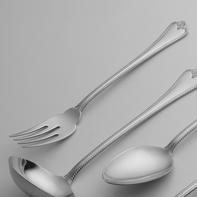 Nehir ВИЛИЦА ЗА СЕРВИРАНЕ fulya, ПЯСЪЧНО СРЕБРО (1hf0049f/sb)