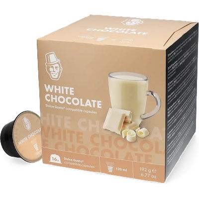 Kaffekapslen | Бял шоколад - 16 капсули за Dolce Gusto