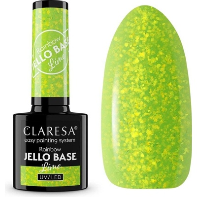 Claresa gél lak Rainbow Jello Base Lime 5 g