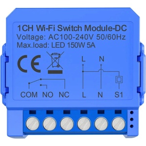 Avatto WSM16-DC32V-1 WiFi превключвател 1 канал сух контакт (WSM16-DC32V-1)