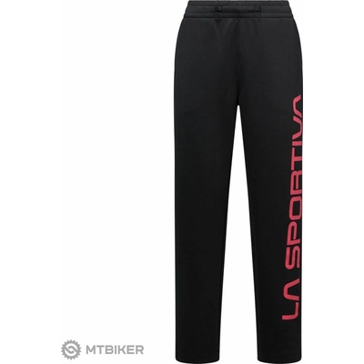 La Sportiva Podium Big Logo dámské kalhoty black/hibiscus