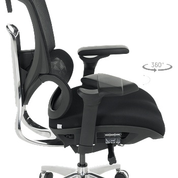 Bittel Ергономичен стол gander - черен (3520637)