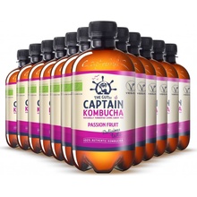 Captain Kombucha Passion Fruit 12 x 400 ml