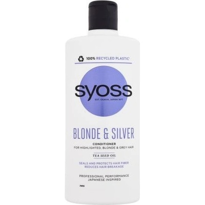 Syoss Blonde And Silver Purple Conditioner 440 ml