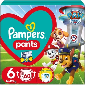 Pampers гащи 6 GPP PAW PATROL - 60 броя