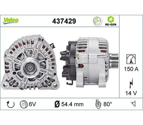 Generátor VALEO 437429