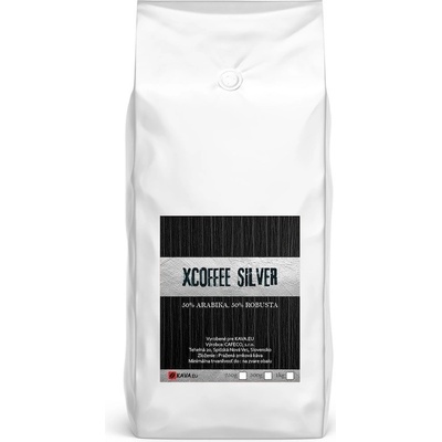 Xcoffee Silver zrnková 1 kg