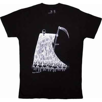 Radiohead tričko Grim Reaper Organic black