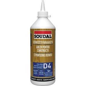 Soudal ЛЕПИЛО ЗА ДЪРВО soudal 66А d4 750г (124662)