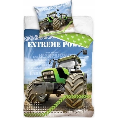 BedTex bavlna obliečky Traktor Extreme Power bavlna renforcé 70x90 140x200