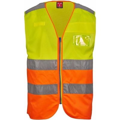 Payper reflexná vesta ACE Žltá Fluo/ Dymová