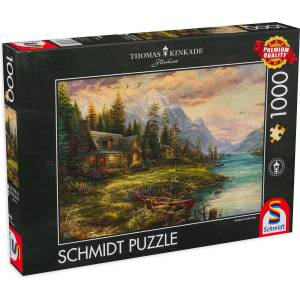 Schmidt Spiele Пъзел Schmidt от 1000 части - Край реката (59918)
