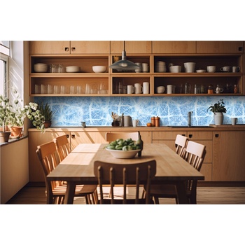 DIMEX ART s. r. o Фототапет за кухня - ледена повърхност 420 x 60 см