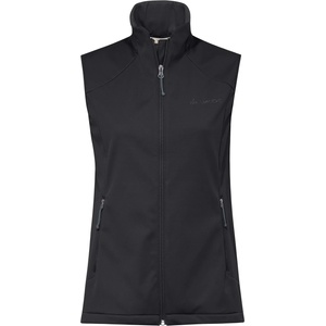 Vaude Дамски софтшел елек Vaude Women's Everhike Softshell Vest Softshell vest - Black - размер 46 (EU) (132-1619-0217)