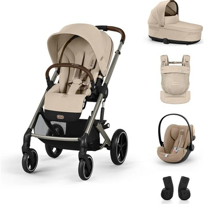 Cybex Balios S Lux Travel System Essential incl. Amya Almond Beige 2026