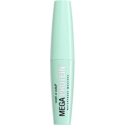 Wet n Wild Mega Protein Waterproof Mascara Prodlužující objemová a pečující voděodolná řasenka Very Black 6 ml