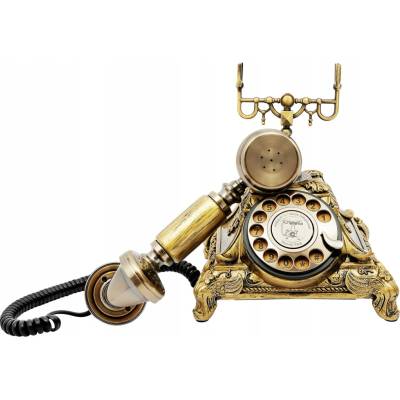 Retro otočný telefon 17*17*25CM